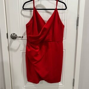 Gianni Bini Red Sheath Mini Dress Cocktail